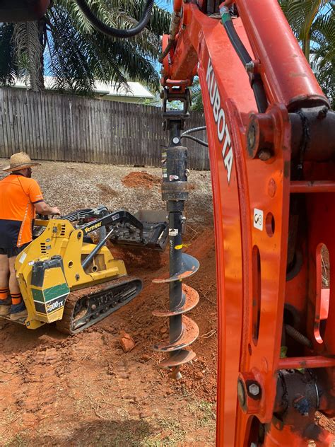 mini excavator hire cairns|mini hire nq.